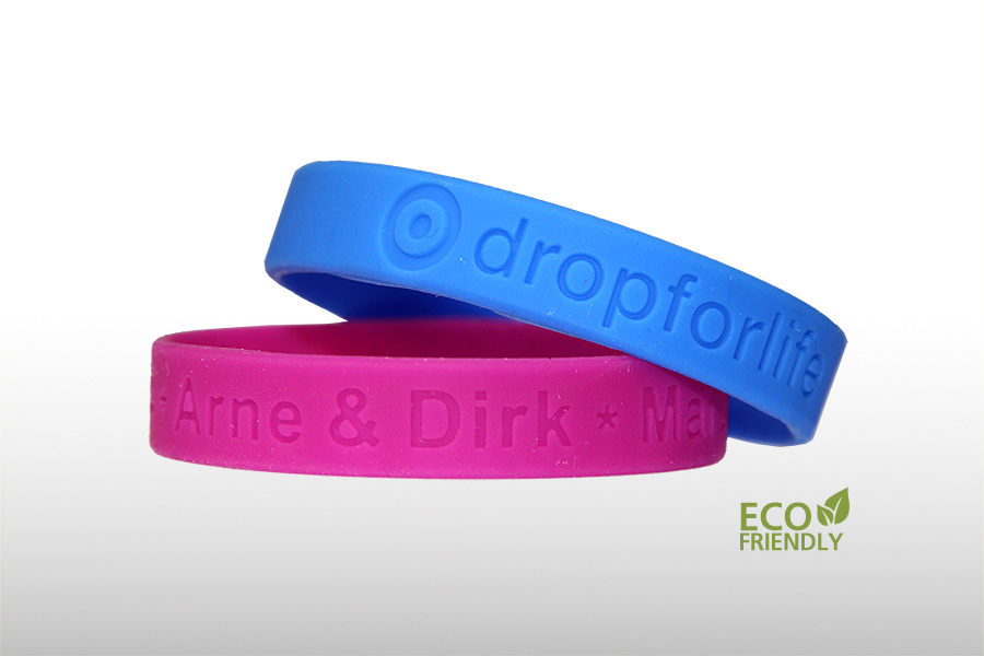 Unisex Elastic 12 mm Silicone Rubber Wristbands, Packaging Type: Poly Pack,  India at Rs 8/piece in New Delhi