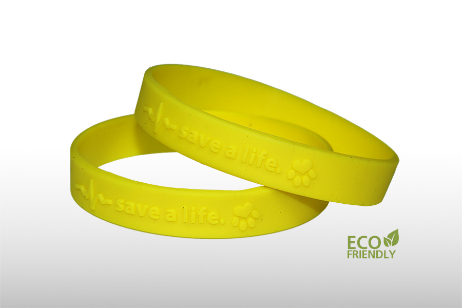 Silicone Wristband - Wide Style - Debossed | LogoTags